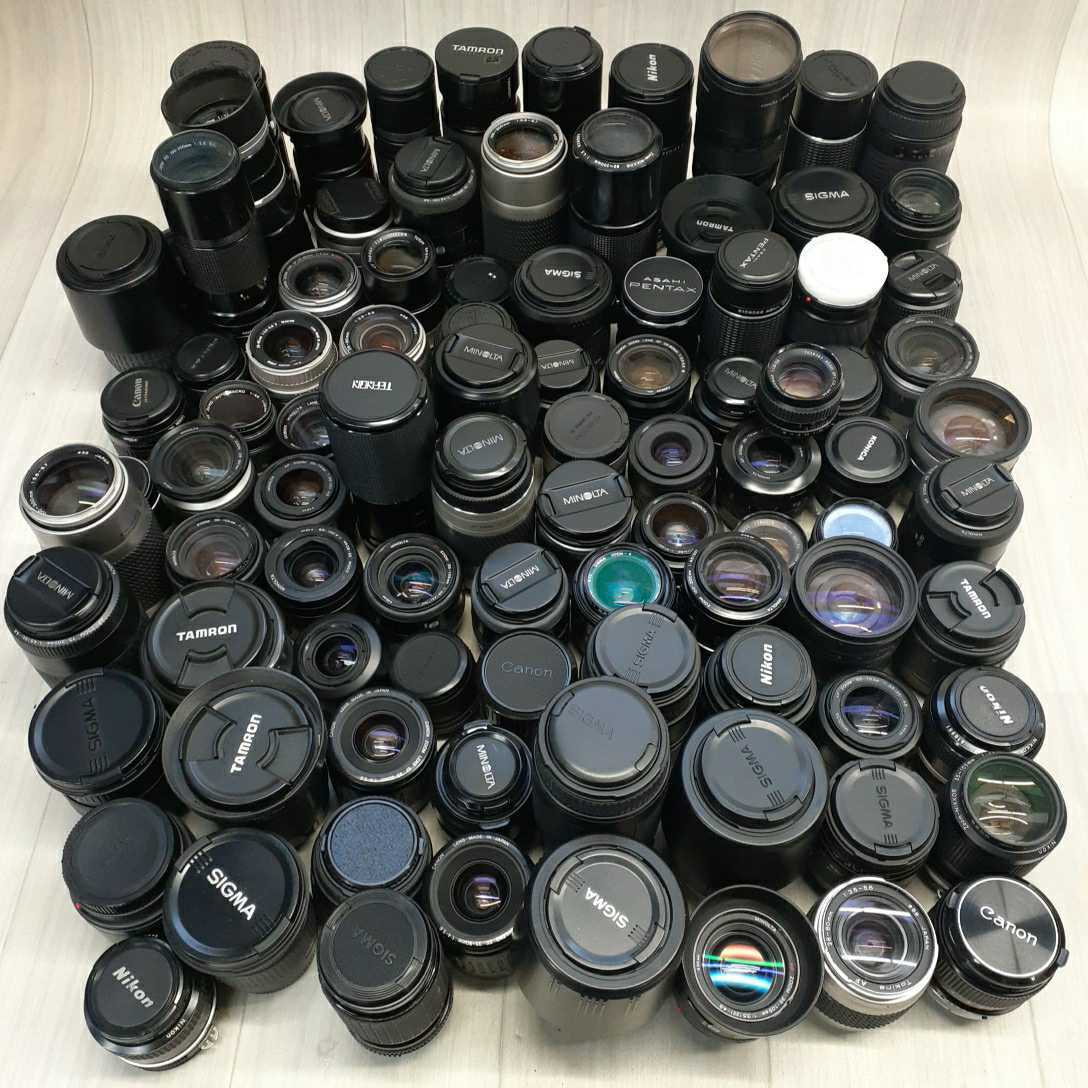 □ジャンク□ AF MF 一眼レフカメラ 大量まとめセット MINOLTA Canon