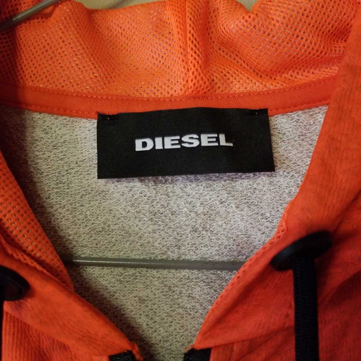 新品】ディーゼル DIESEL パーカー ジップパーカー フーディトップス 