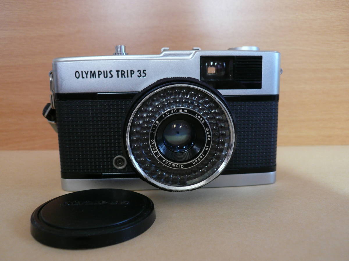 ☆OLYMPUS オリンパスTRIP35 フィルムカメラ 実写済 OLYMPUS トリップ