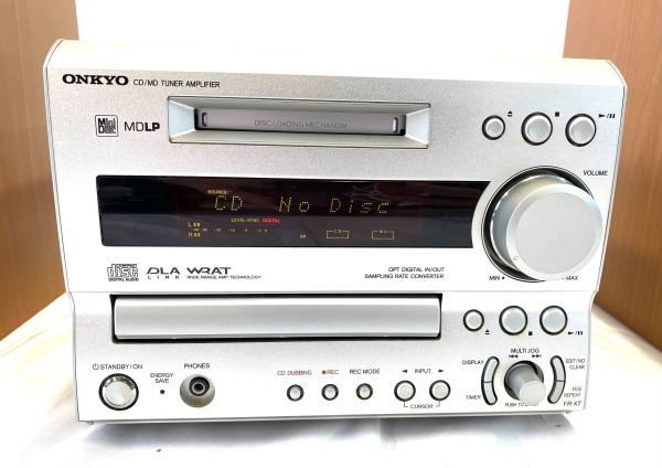ONKYO FR-X7 CD/MDコンポ ＋ D-SX7 スピーカーセット 【公式通販】