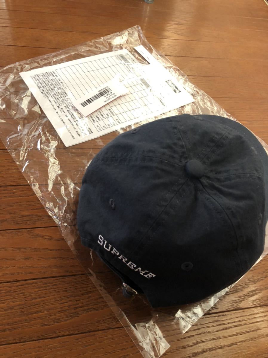 supreme GORE-TEX S Logo 6-Panel キャップ ブラック 美品 (帽子