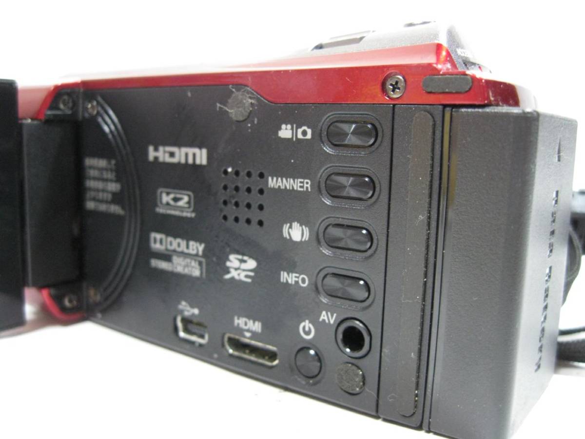 動作確認済JVC Everio GZ-HM133 SDカード付(16GB)