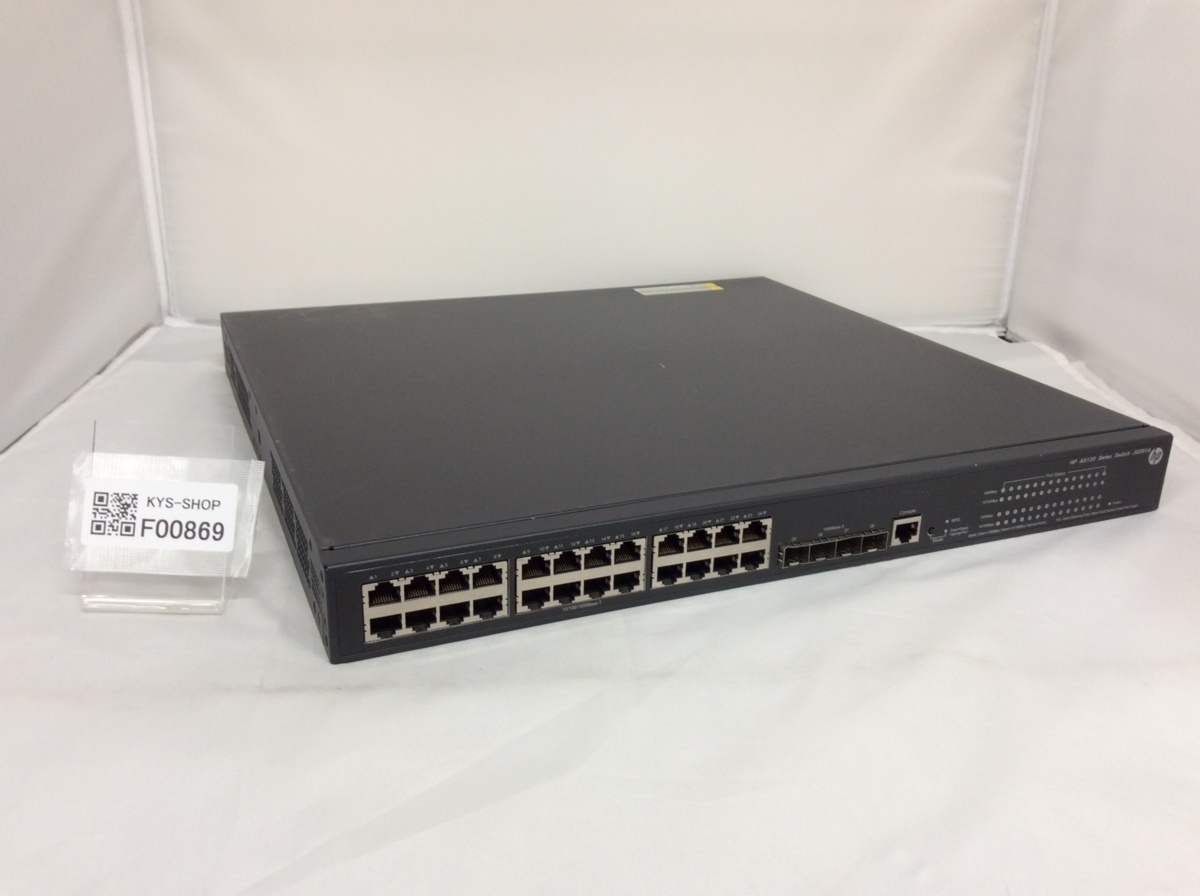 新作入荷，限定SALE 初期化済み HP A5120 Switch Series A5120-24G-PoE+ SI JG091A 搭載OS Version 5.20 Release 1513P62(イーサネットハブ)｜売買されたオークション情報、yahooの商品情報をアーカイブ公開 - オークファン イーサネットハブ