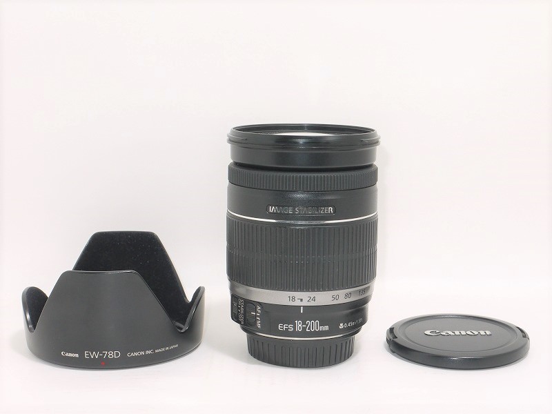 CLA03☆Canon キヤノン EF-S 18-200mmF3.5-5.6 IS☆_1