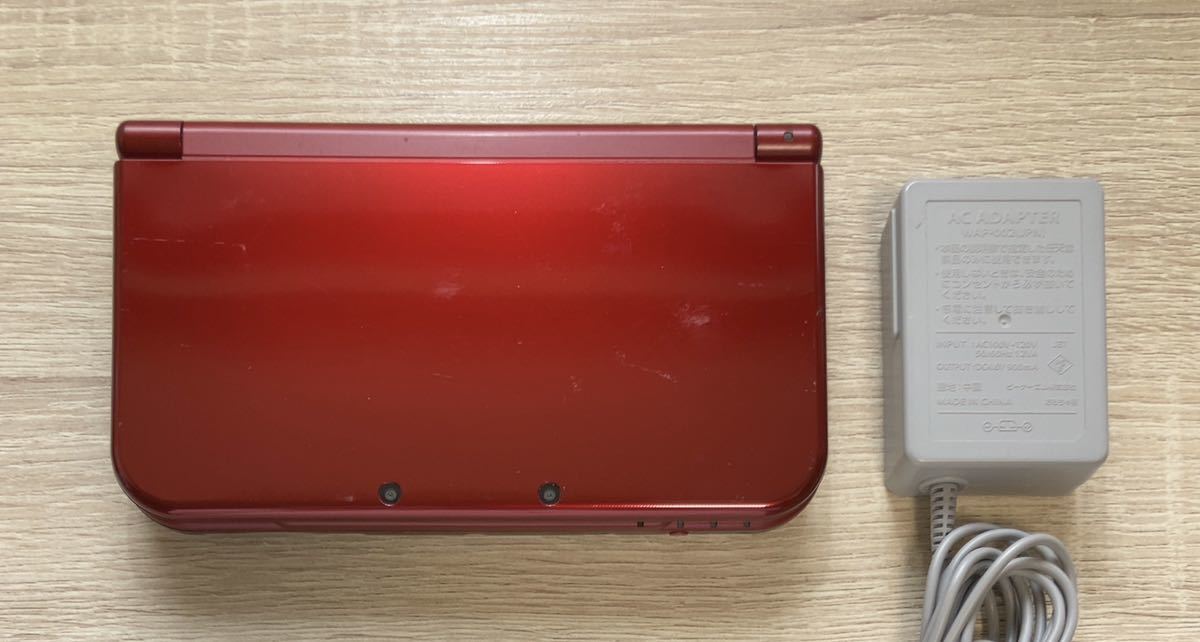 Newニンテンドー3DS LL 任天堂3DS Nintendo メタリックレッド 1000円
