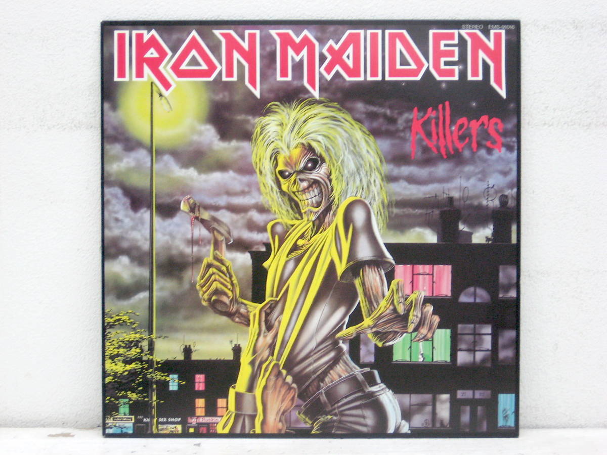 IRON MAIDEN /Killers LP 国内盤 帯付きEMS-91016 Iron Maiden Killers
