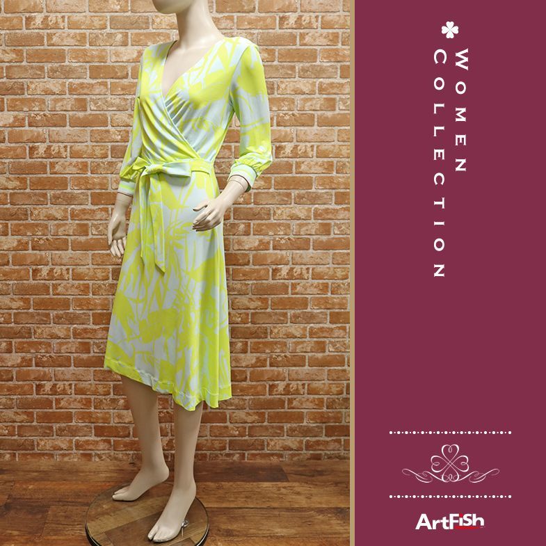 1円 春夏 Laurel De36サイズ カシュクール ジャージーワンピース ローレル インポート ミント イエロー Ez718 Lサイズ 売買されたオークション情報 Yahooの商品情報をアーカイブ公開 オークファン Aucfan Com