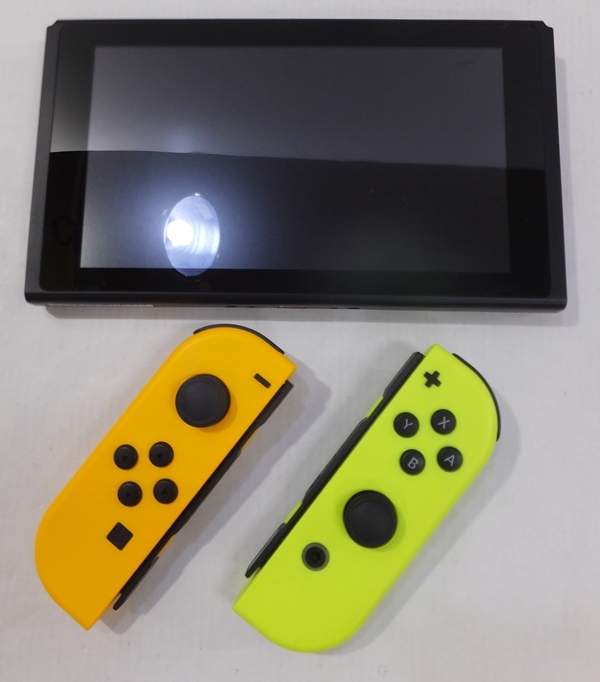 Nintendo Switch ニンテンドースイッチ本体ネオン箱無し①