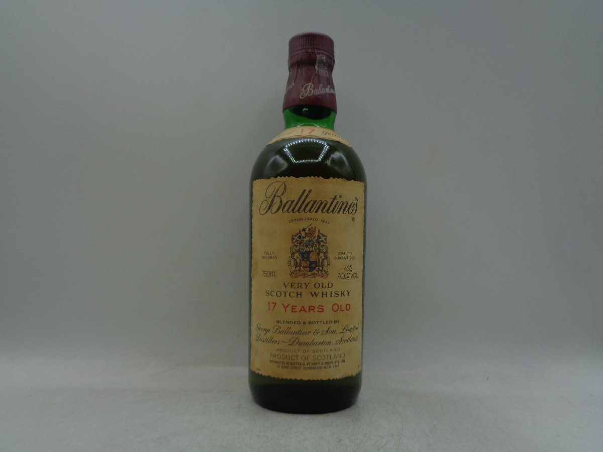 バランタイン スコッチ ウイスキー 17年 古 同梱OK商品Ballantine's 21