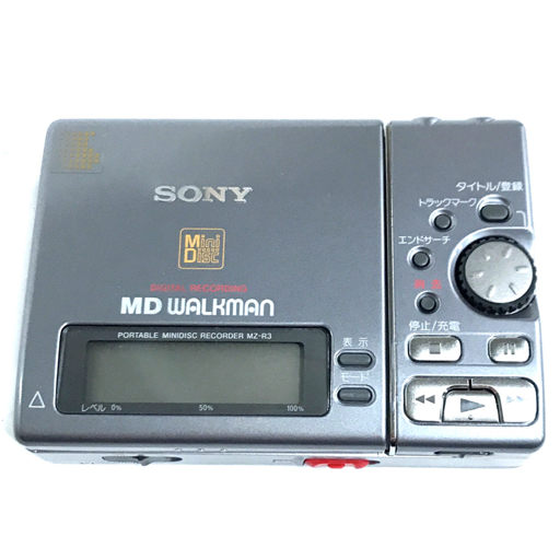 MZ-R3 SONY WALKMAN Yahoo!オークション 「sony グレー SONY MZ-R3 MD