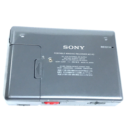 SONYMZ-R3 MD WALKMAN PORTABLE MD RECORDER ソニー ウォークマン MD