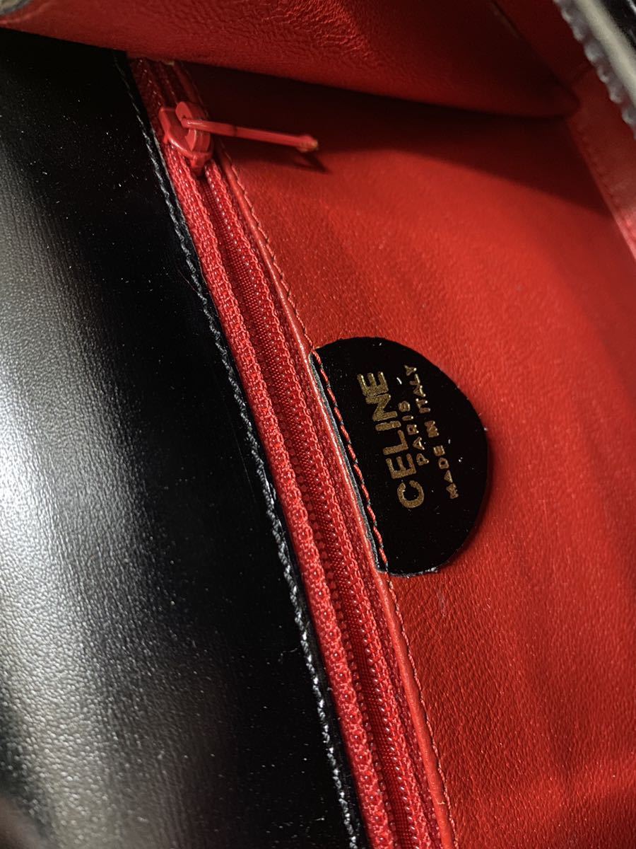 セリーヌ CELINE ショルダーバッグ ヴィンテージ 黒