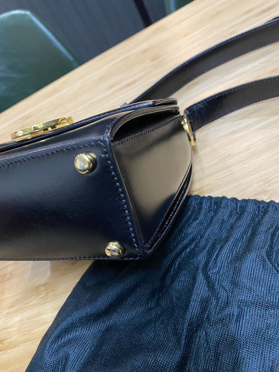 セリーヌ CELINE ショルダーバッグ ヴィンテージ 黒