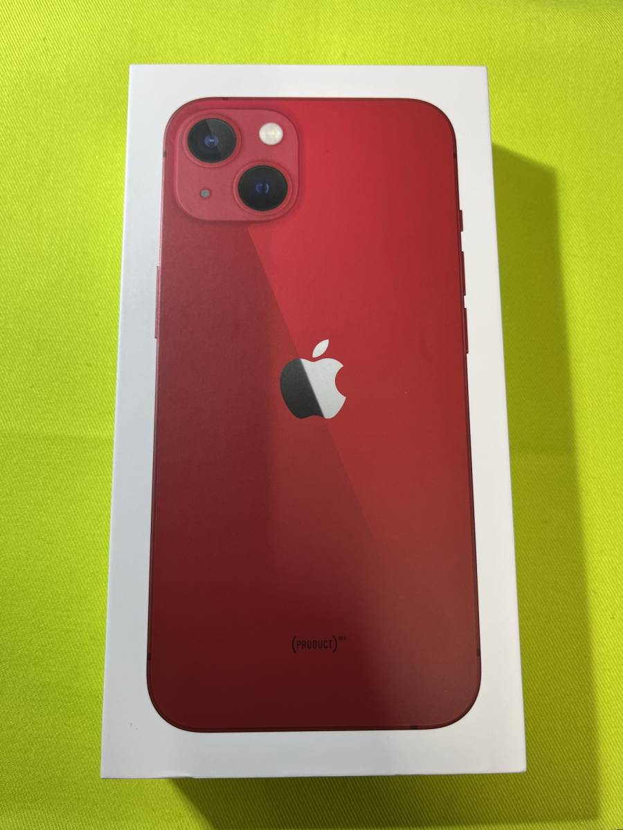 新品未開封】iPhone 13 128GB 赤 Red Apple iPhone 【公式通販】
