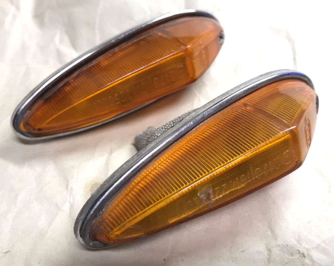 VW Ty-3 HELLA サイドマーカーASSY アンバー (純正USED)ペア