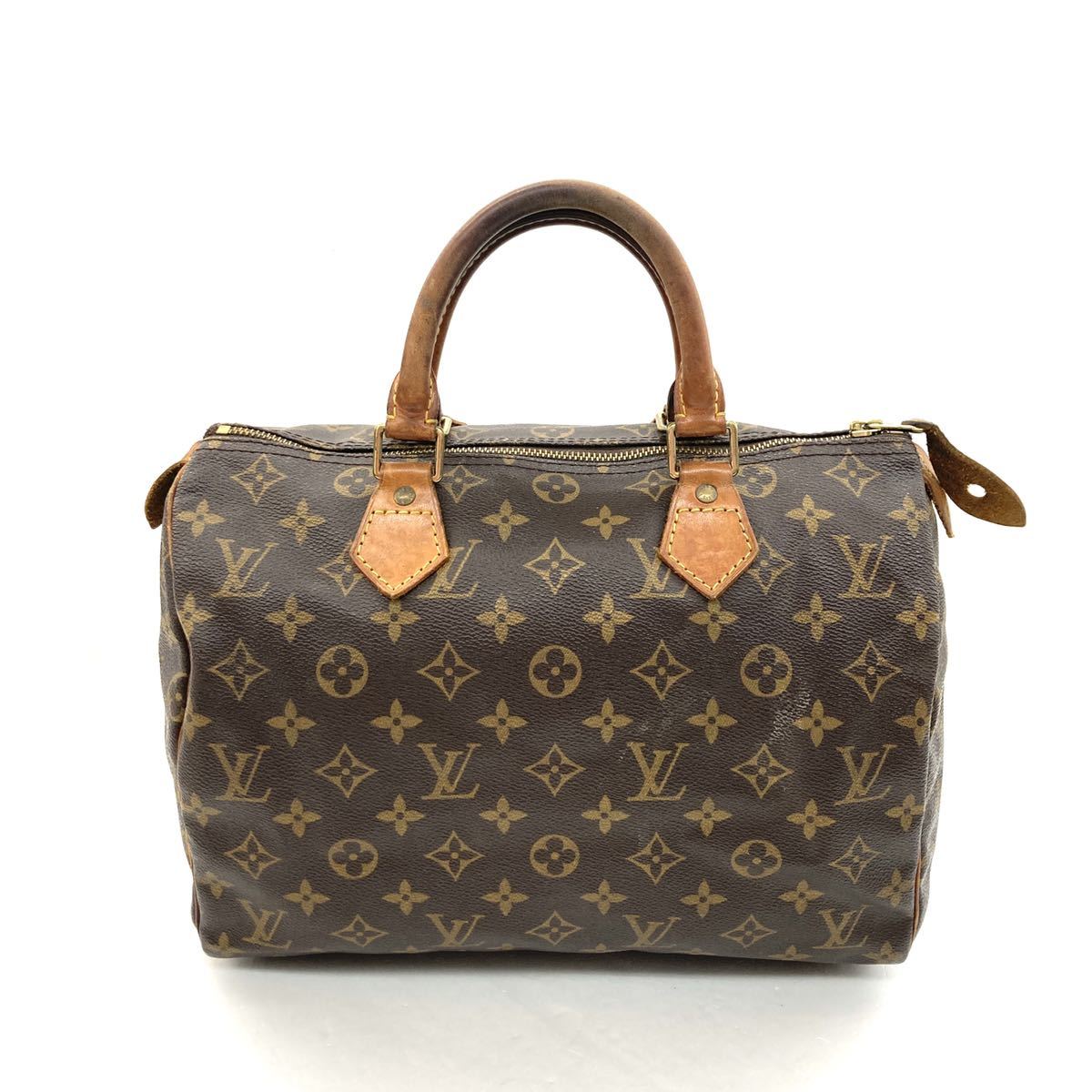 LOUIS VUITTON ルイヴィトン スピーディー35 モノグラム ブラウン PVC