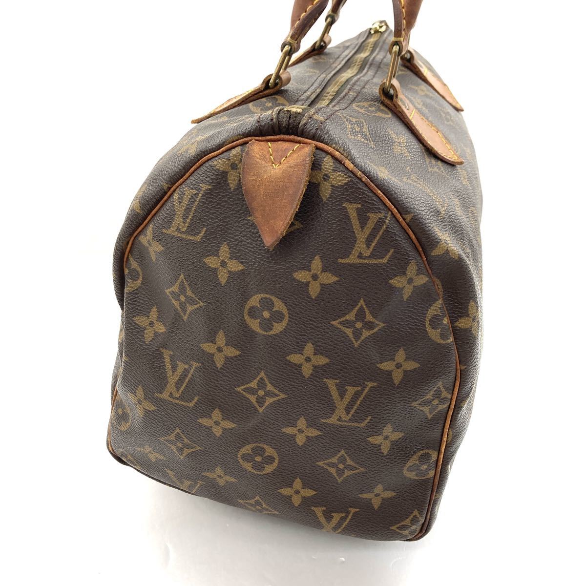 LOUIS VUITTON ルイヴィトン スピーディー35 モノグラム ブラウン PVC