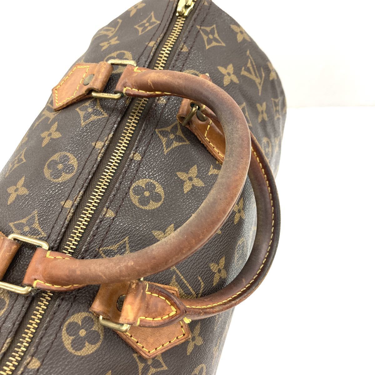 LOUIS VUITTON ルイヴィトン スピーディー35 モノグラム ブラウン PVC