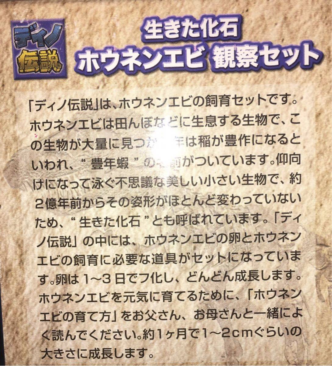 水や海水 生まれる不思議な卵の観察セット ホウネンエビ ディノ伝説 アルテミアサリーナ ジュラ伝説 自由研究はダブル伝説 甲殻類 売買されたオークション情報 Yahooの商品情報をアーカイブ公開 オークファン Aucfan Com
