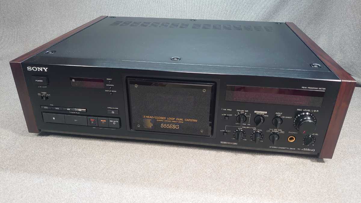 ☆初夏セール☆ソニーSONY TC-K555ESX 3ヘッドデッキ【動作品】 SONY