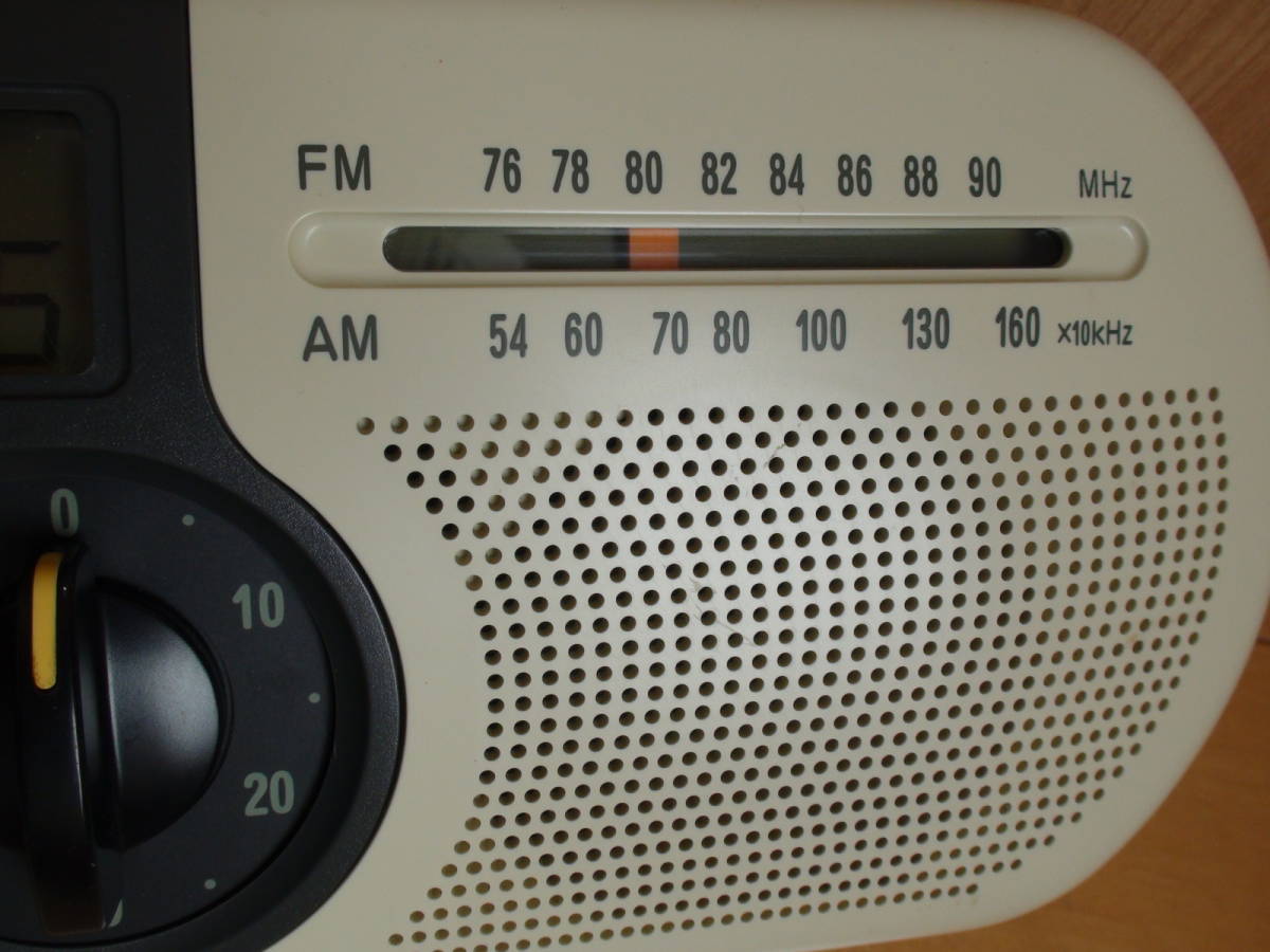□SONY□目覚ましクロックラジオ□EZ-11 FM・AM2バンド□動作確認済み