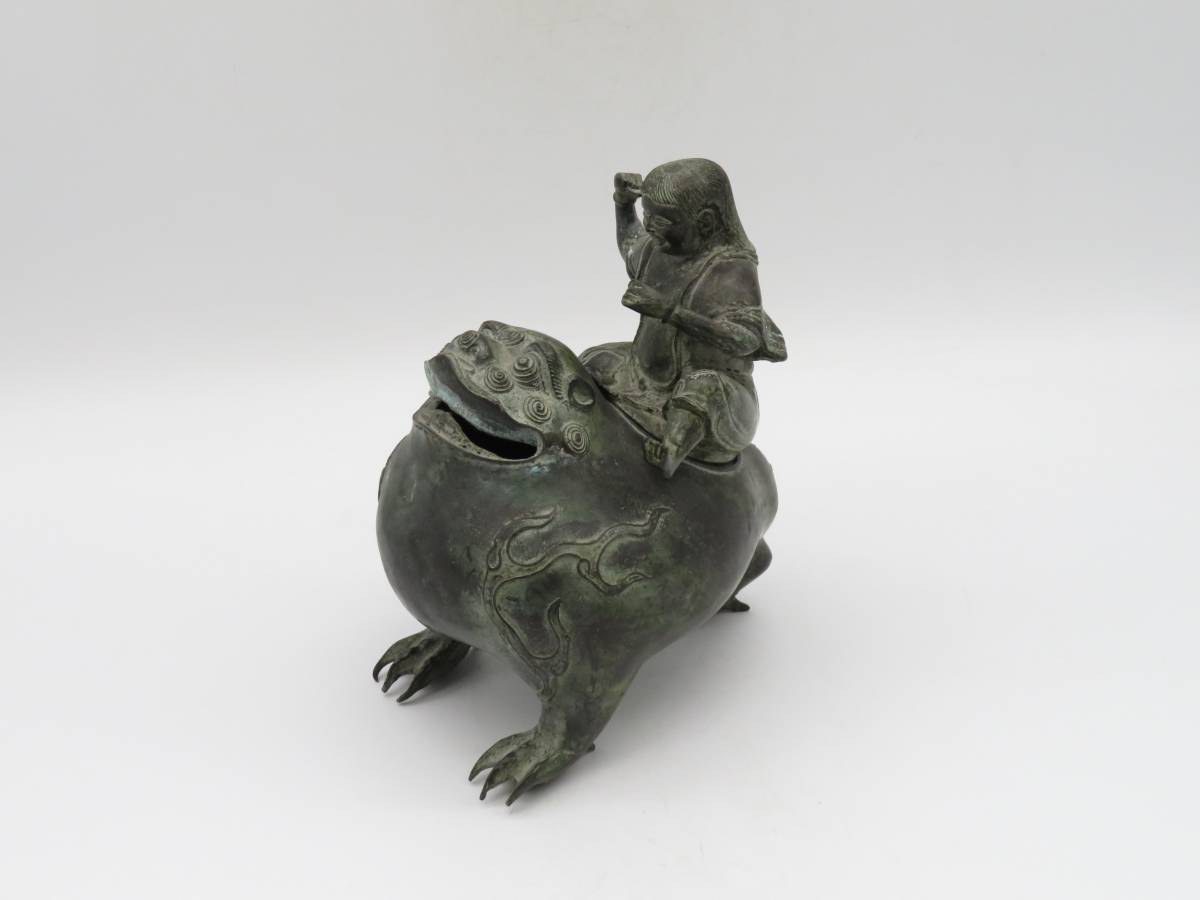香炉 | 金属工芸 茶道具 高岡銅器 唐銅 古玩 K322 大明宣徳年 大明