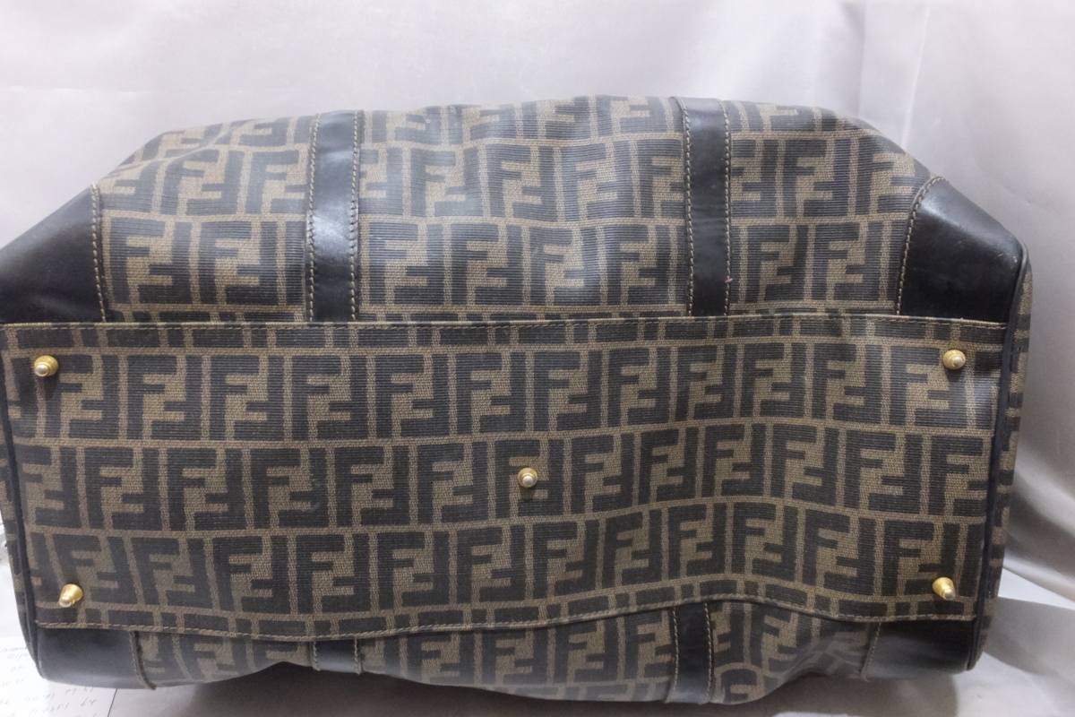 ま*る様 FENDI ペカン 2way ボストンバッグ⁄ハンドバッグ FENDI
