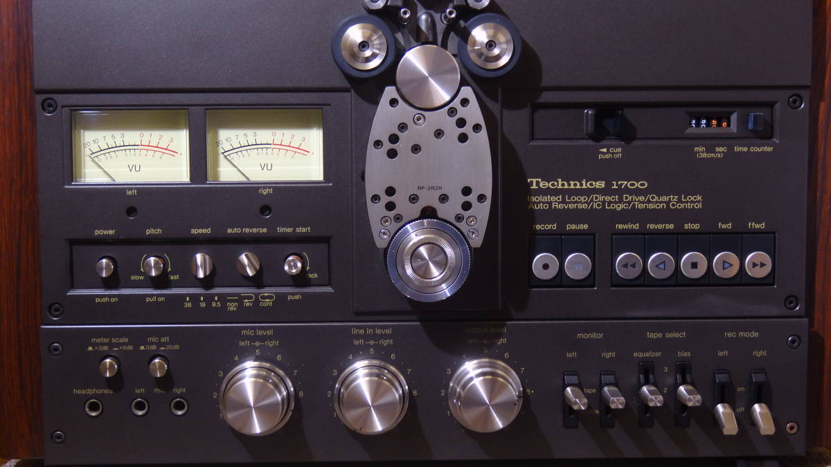 テクニクス RS-1700U ワイヤレスリモコンユニット付 （動作品） 【公式