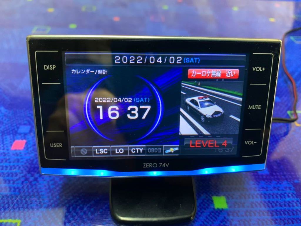 コムテック ZERO シリーズ GPSレーダー探知機 ZERO 74V 3月1日最新 