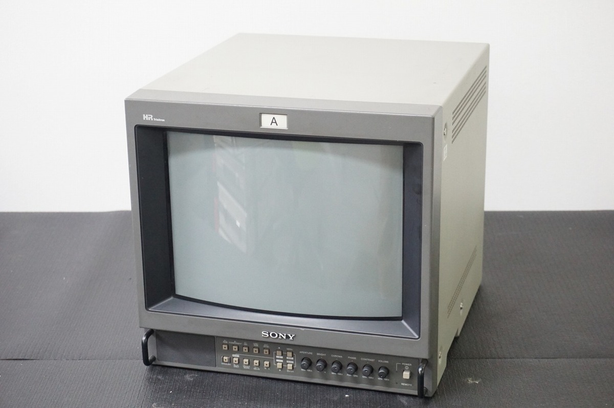 SK] SONY ソニー PVM-1454Q HR Trinitron 業務用 マスターモニター