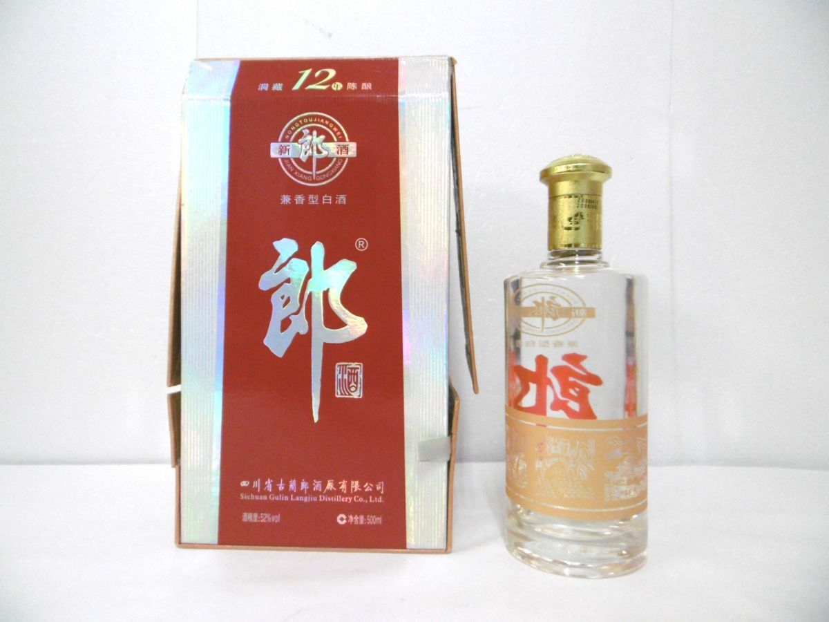 古酒 未開栓 郎 12年 郎酒集団 LANGJIU LIQUOR 1989 兼香型白酒 