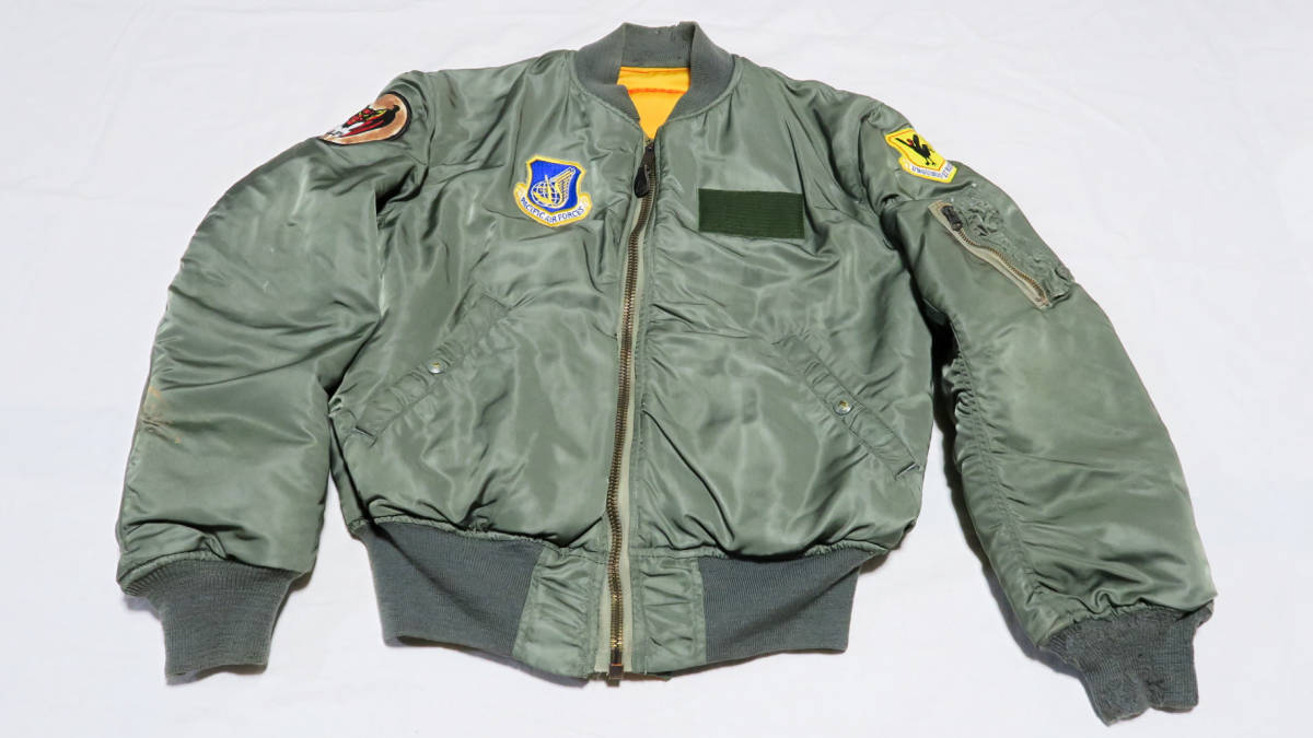 米軍 実物 MA-1 64年製 アルファ社 Mサイズ Alpha Industries ナム戦 