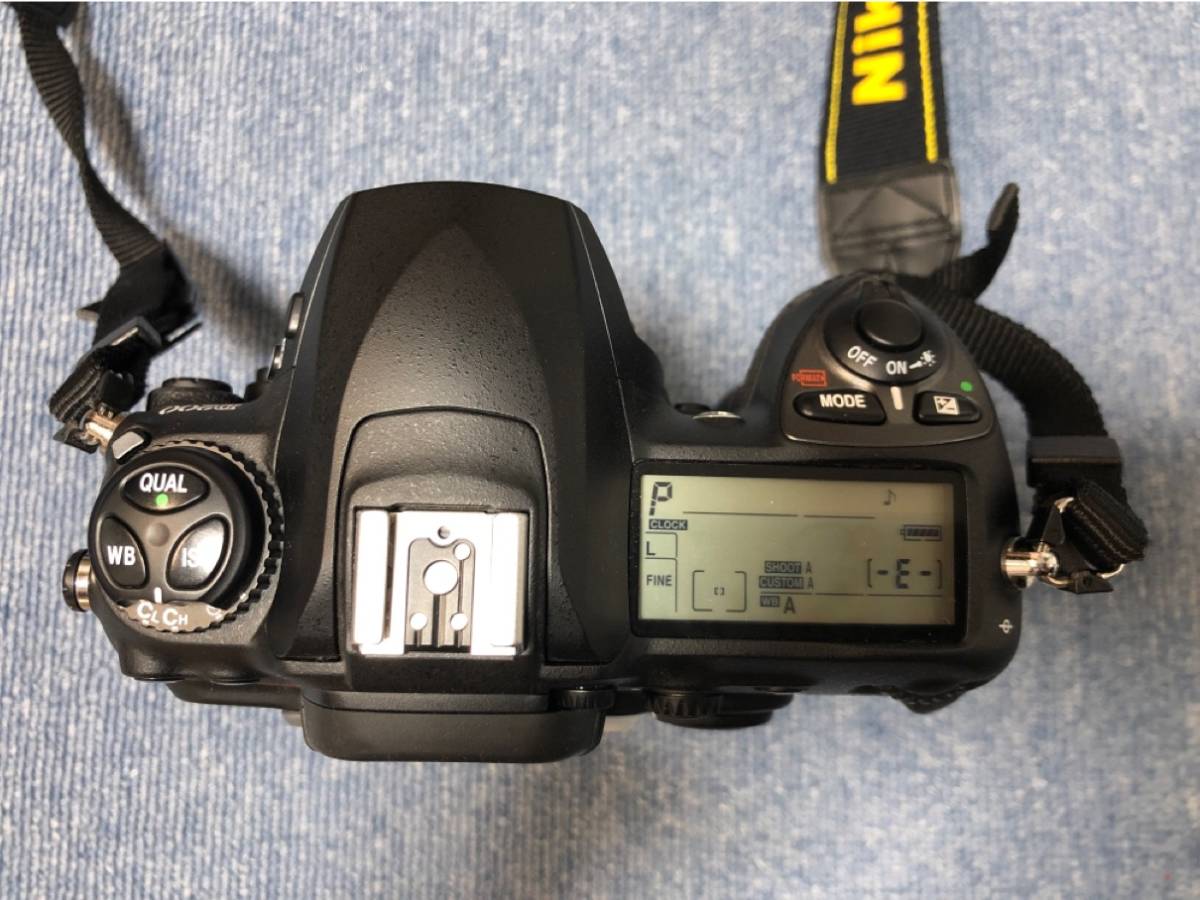 品質保証，豊富な ニコン NIKON D200 MB-D200付シャッター回数455回 中古 極上美品