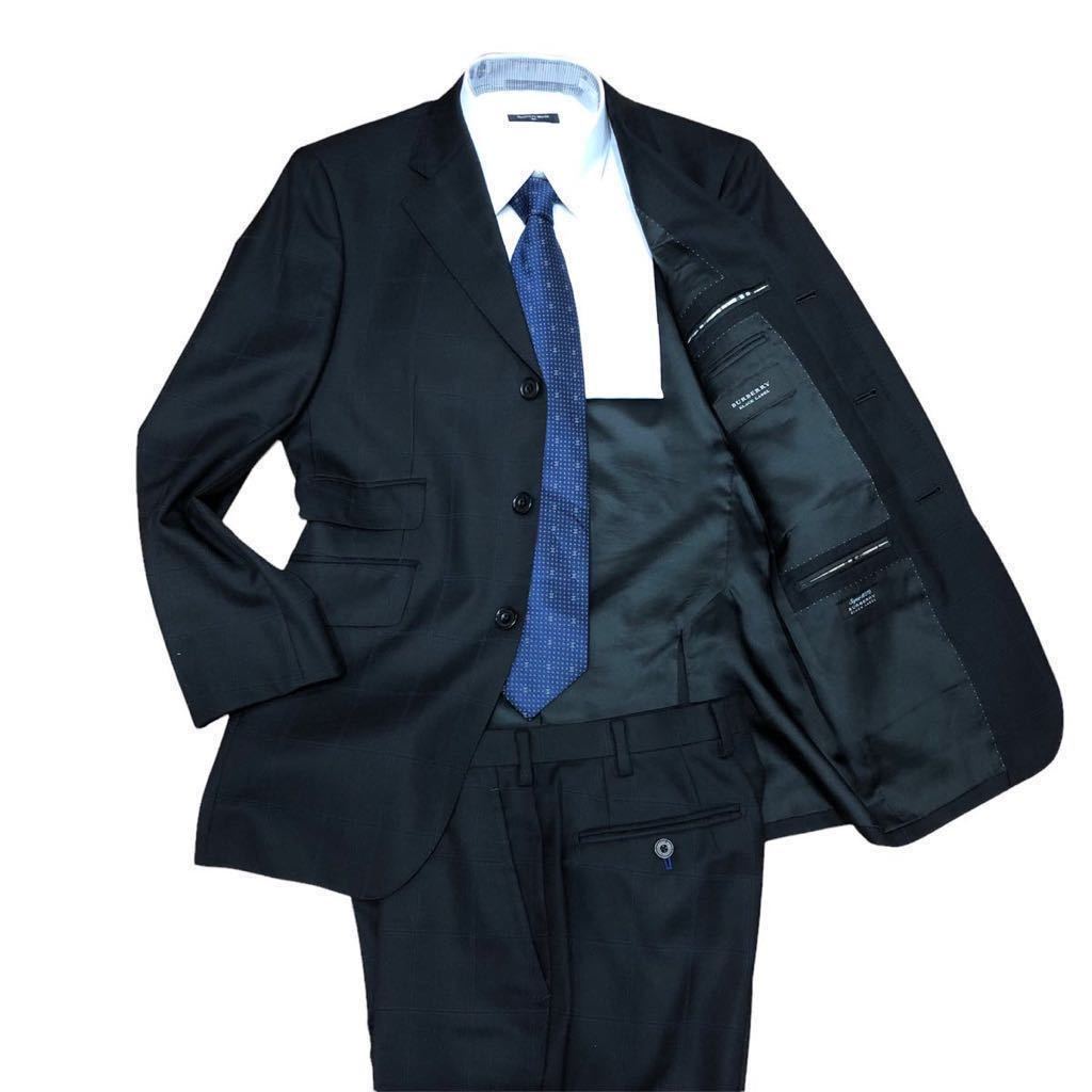 ストレッチ 3ピース スーツ SUIT THE セットアップ ネイビー 美品