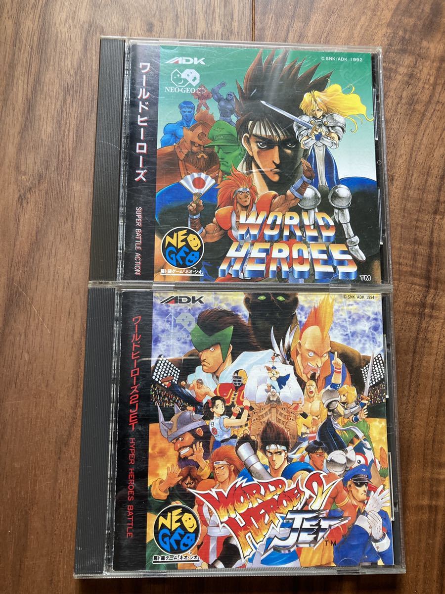 CD NEOGEO | ワールドヒーローズ GEO NCD ネオジオ HEROES WORLD NEO