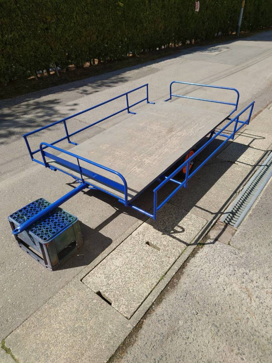 青森発 乗用草刈機用トレーラー 検索用 運搬車 草刈機