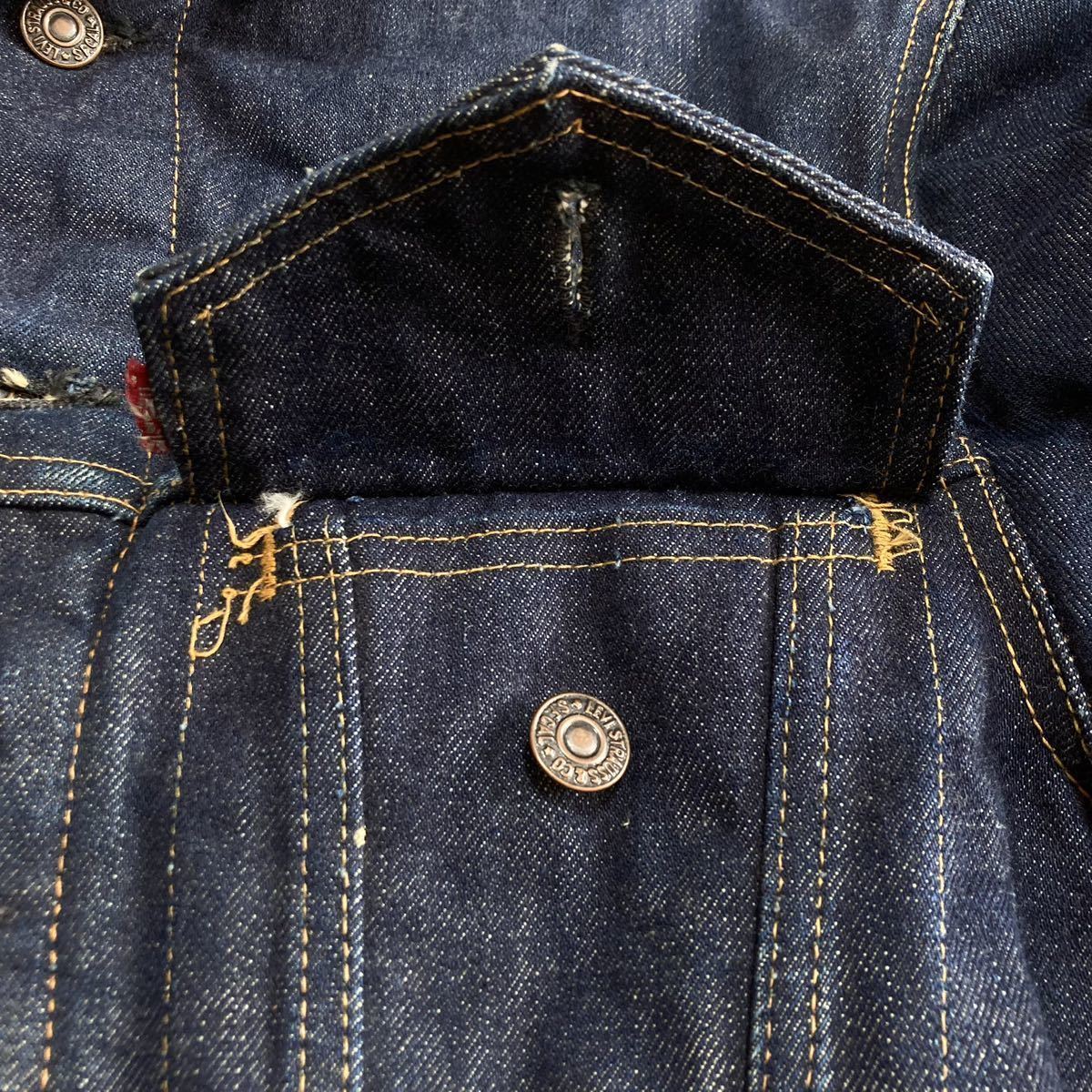 真紺 60s リーバイス 559 3rd BIGE ヴィンテージ オリジナル (LEVIS