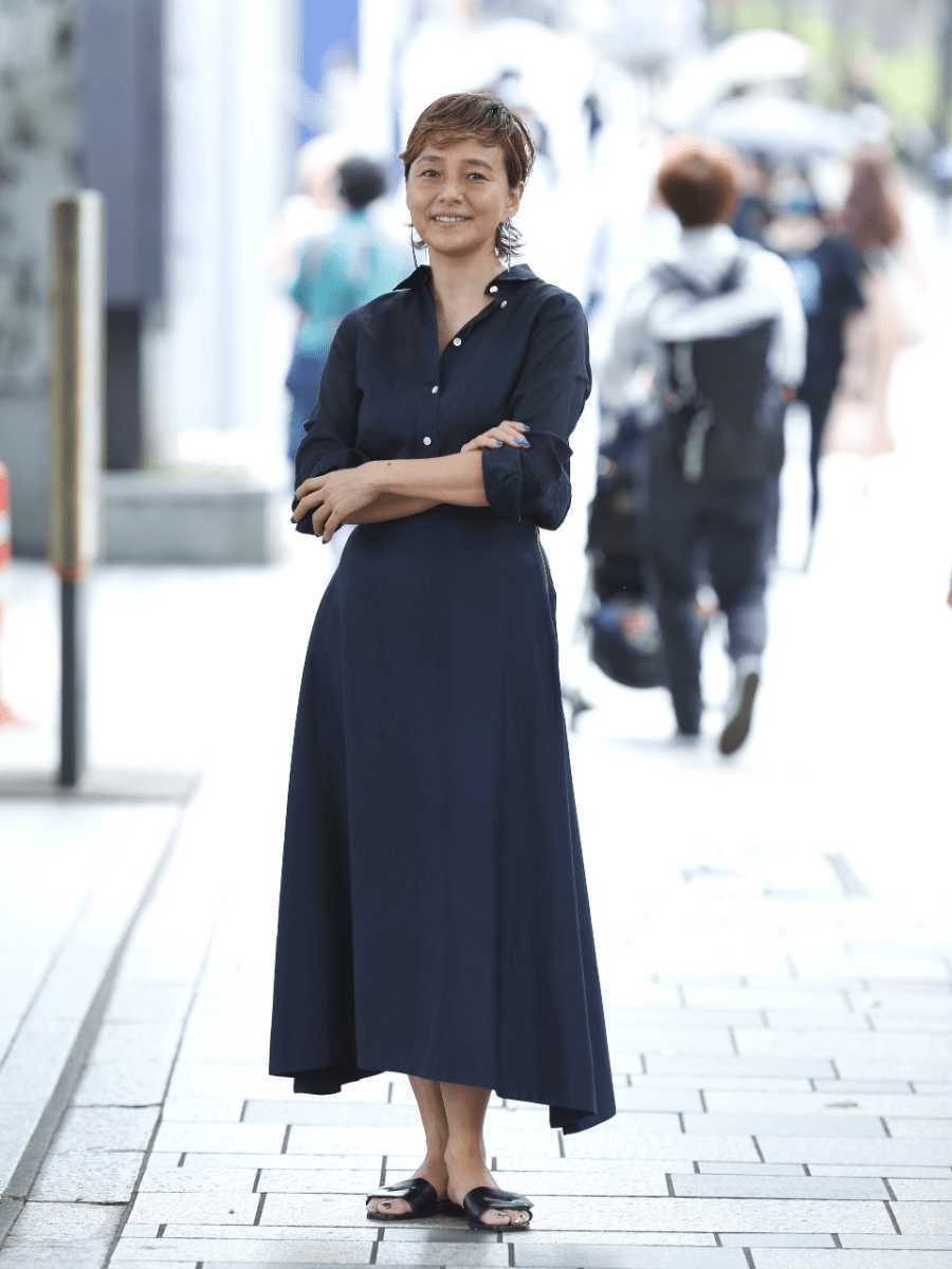 MADISONBLUE マディソンブルー MI-MOLLET FLARE BACK SATIN SK