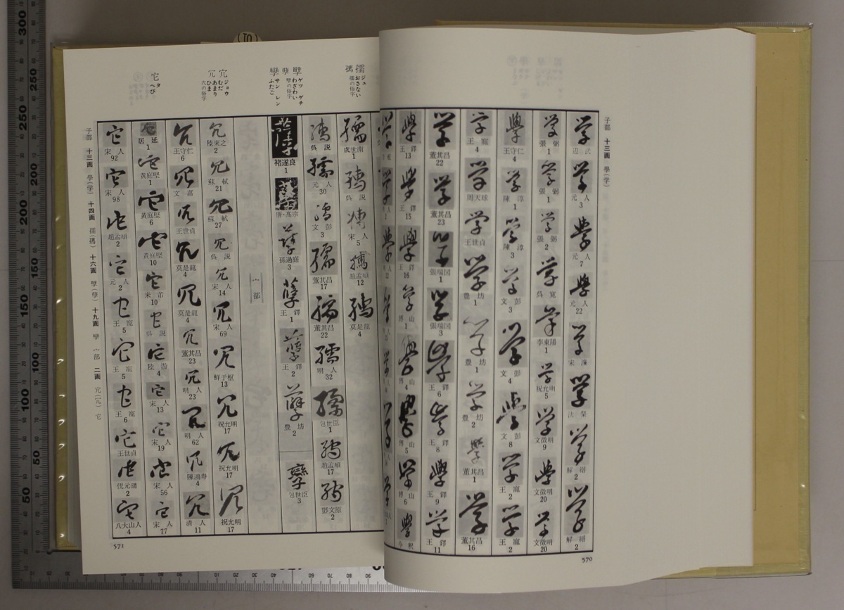 書道『行草大字典 新装版』赤井清美編 東京堂出版 補足:中国書道史