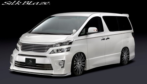 シルクブレイズ ヴェルファイア Z/ZR 20系 後期 フロントリップ