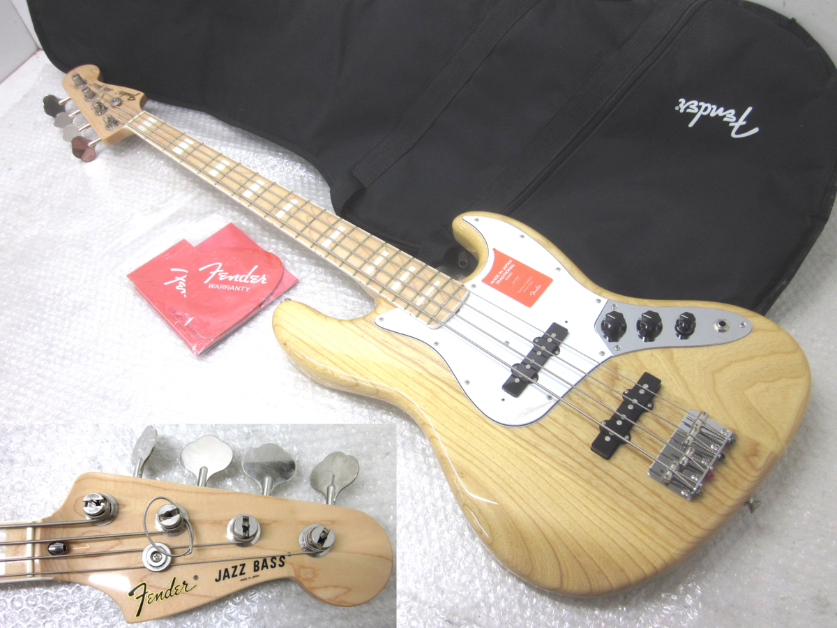 □◇美品 Fender MADE IN Japan Traditional 70s Jazz Bass NAT  