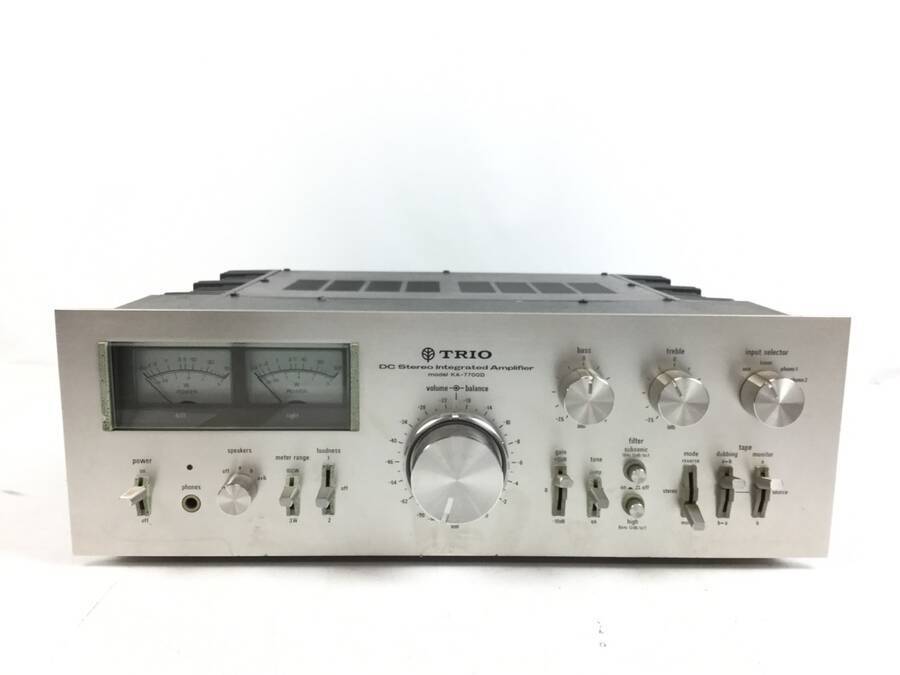 TRIO KA-7700D プリメインアンプ 90W+90W/8◇現状品 TRIO KA-7700D