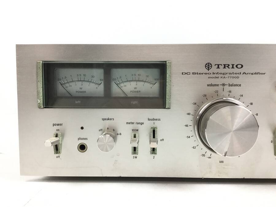 TRIO KA-7700D プリメインアンプ 90W+90W/8◇現状品 TRIO KA-7700D