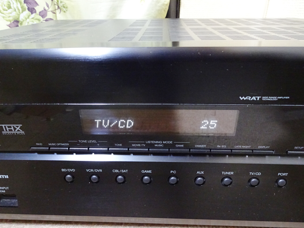 ONKYO／オンキョー 7.1ch AVセンター TX-SA608 わりと綺麗 ONKYO TX