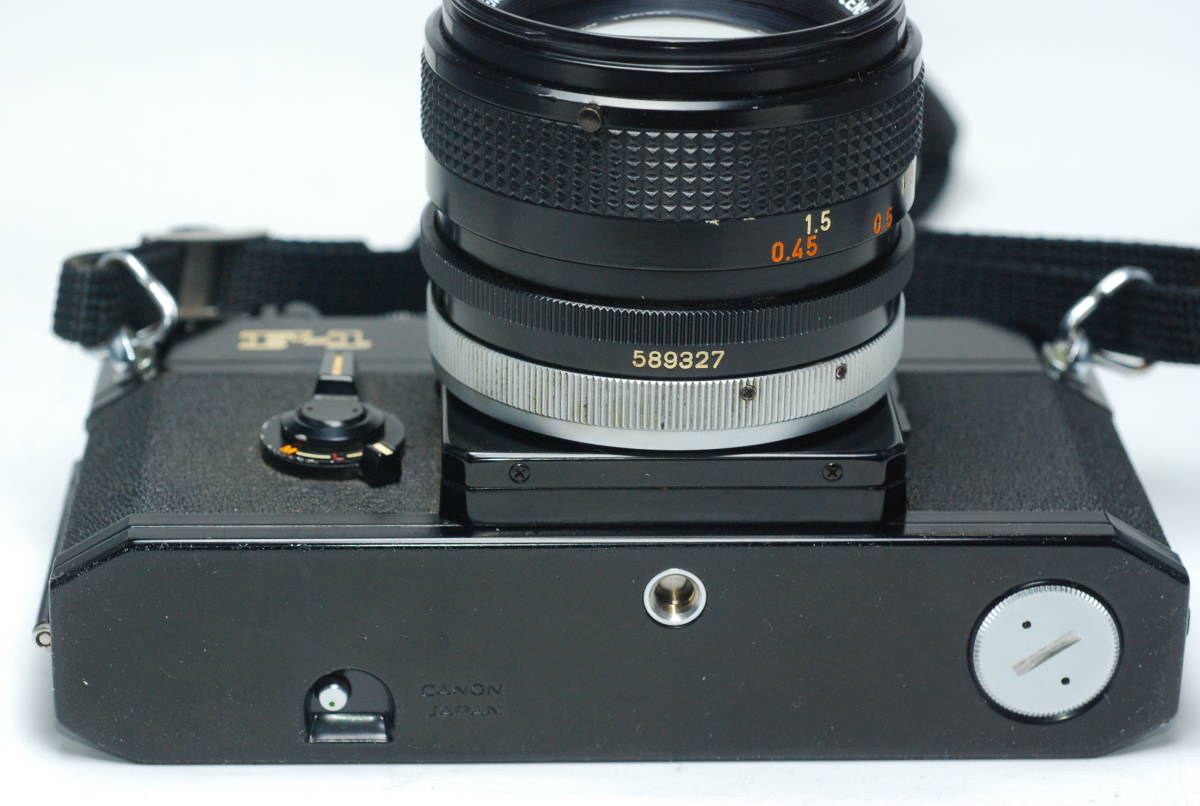 ☆動作確認済☆キャノン CANON 旧F-1 前期型ボディ/CANON LENS FD 50mm  