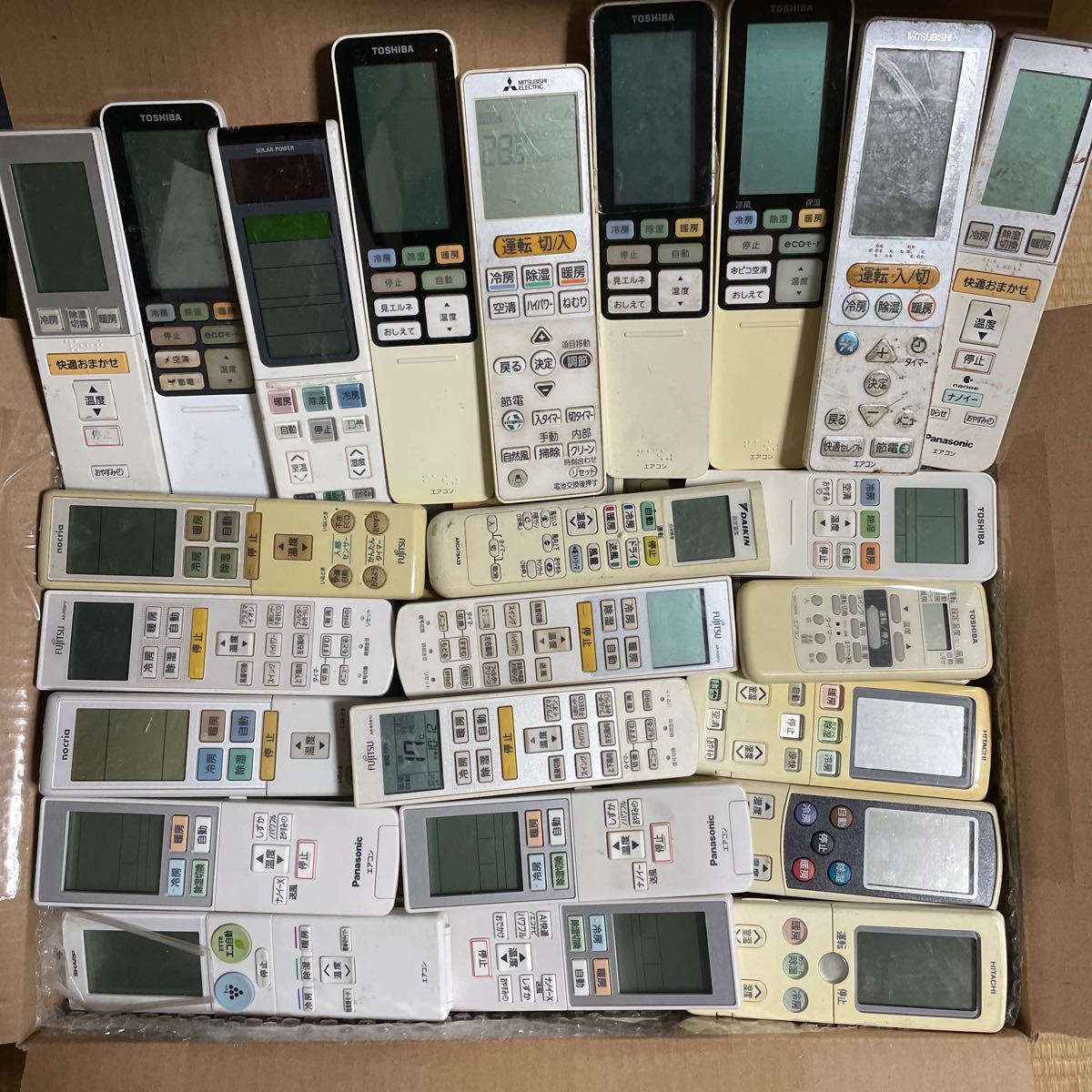 エアコンリモコン まとめ売り 凍み