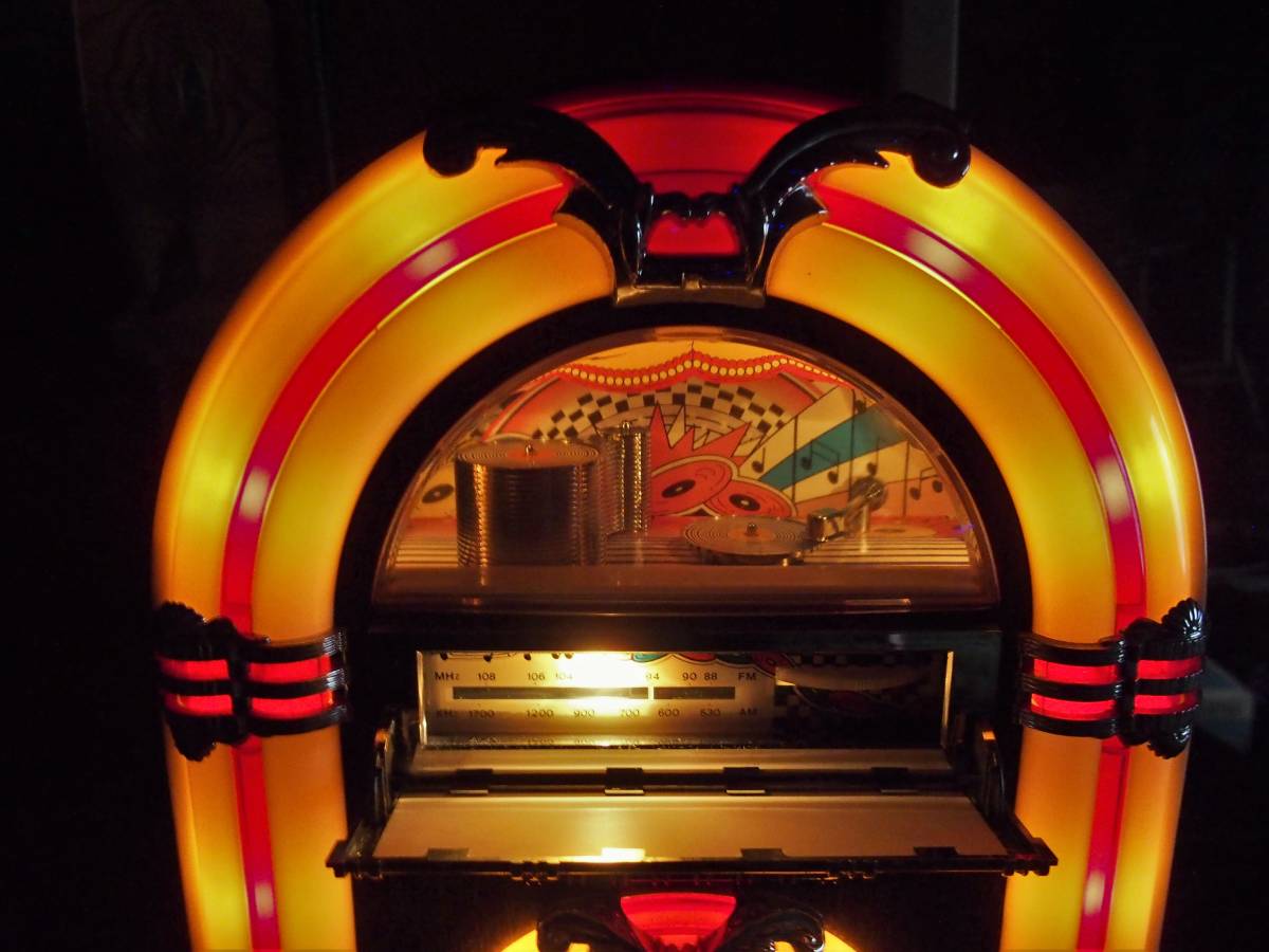 美品・希少！！アメリカTHOMAS社製アンティーク・ジュークボックス型FM 