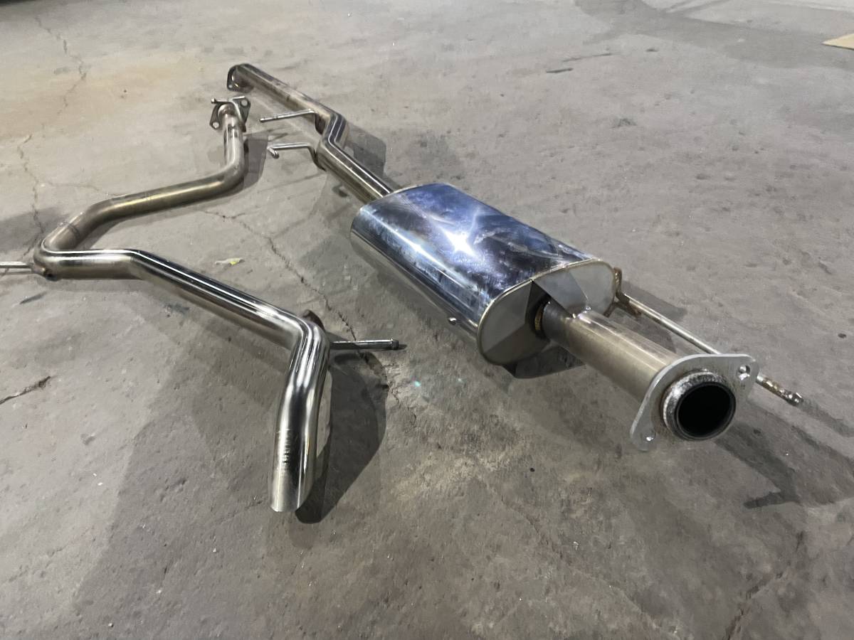 北海道発 30アルファード 2.5 4WD用 フォルテマフラー 底上げリア 中間 ...