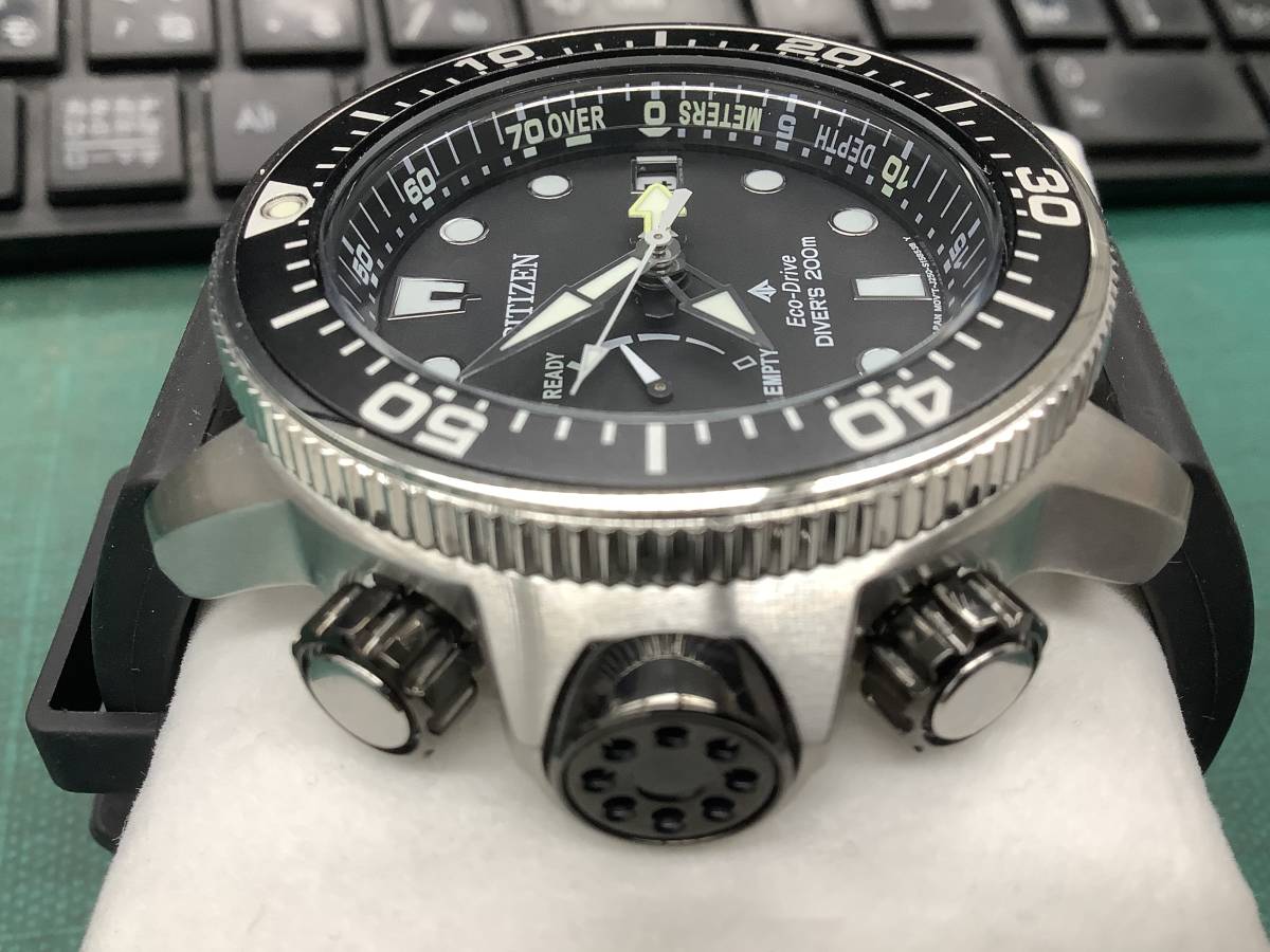 美品【シチズン】2020.11月購入 プロマスター ダイバー200mエコ 