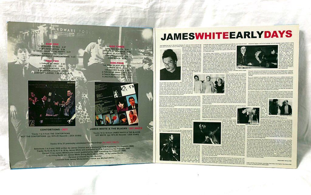 JAMES | LP , & 米orig爆音!! THE AND CHANCE Contortions Wave